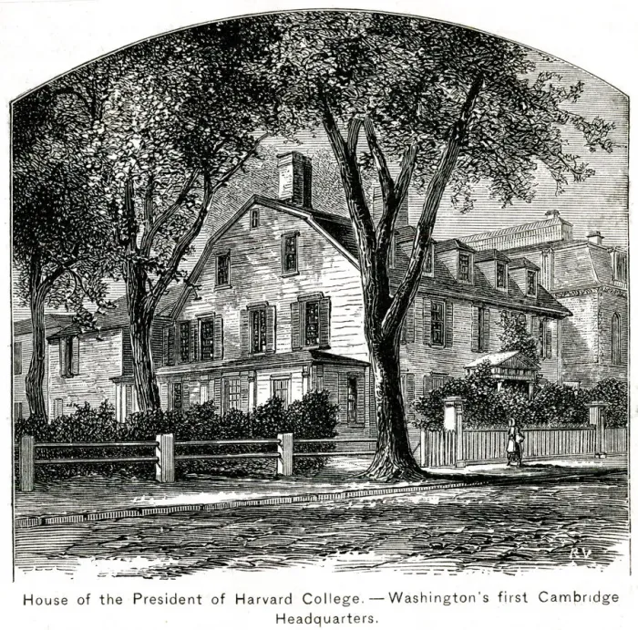 Framed Print : America - George Washington 1st HQ in Cambridge, Mass Framed Print : America - George Washington 1st HQ in Cambridge, Mass