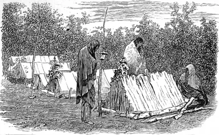 Framed Print : America Indians, Indian graves Framed Print : America Indians, Indian graves