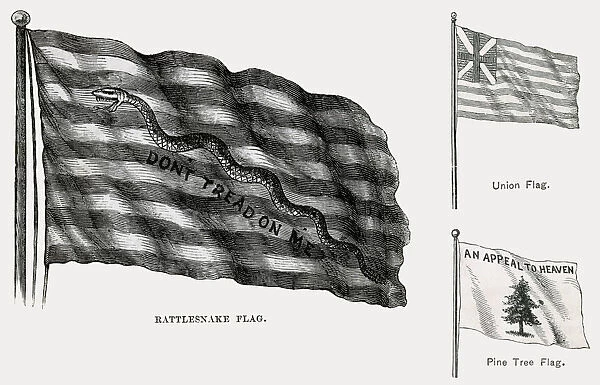 America - Revolutionary Flags