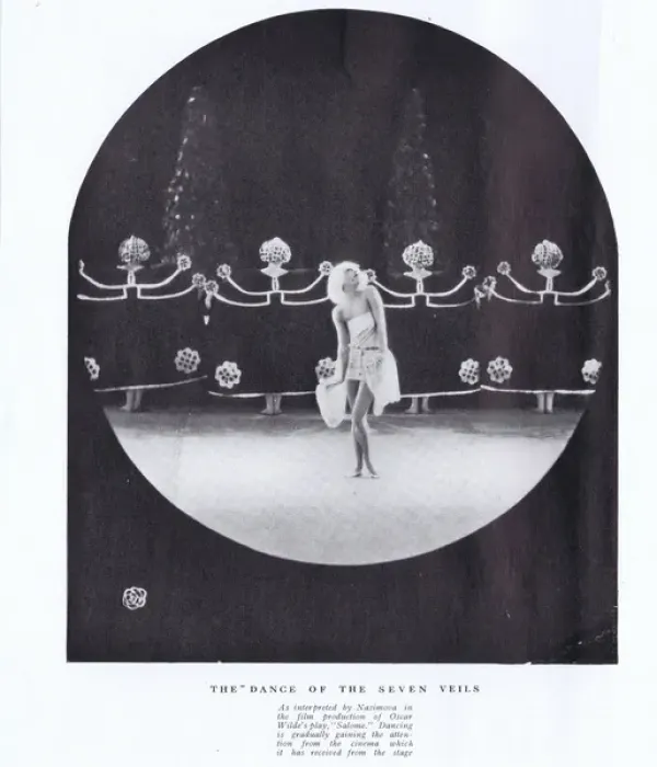 Framed Print : The American actress Nazimova in a scene from the movie Salo Framed Print : The American actress Nazimova in a scene from the movie Salo
