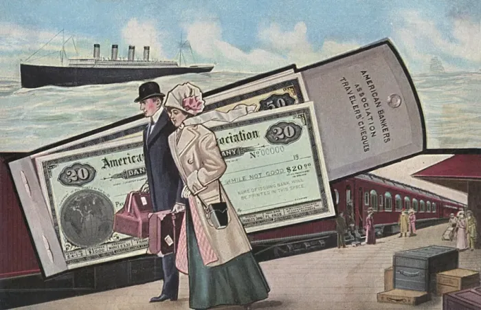 Framed Print : American Bankers Association Travellers Cheques Framed Print : American Bankers Association Travellers Cheques