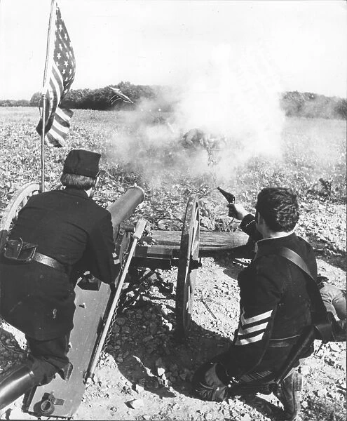 American Civil War re-enactment