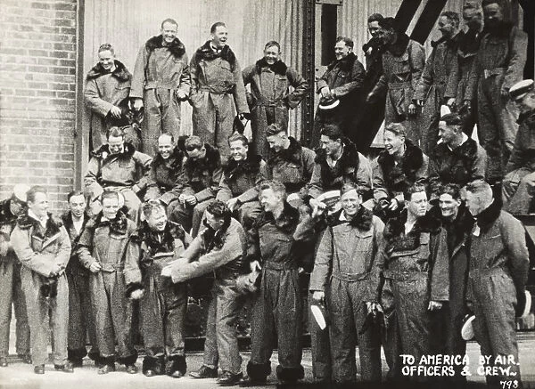 The American Crewmen of the British Airship Zr-2