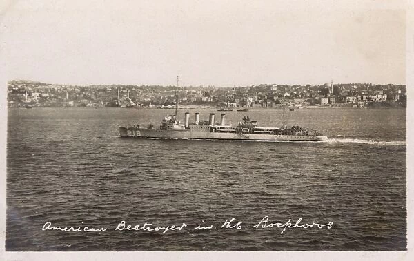 American Destroyer - USS Parrott (DD218) - Istanbul