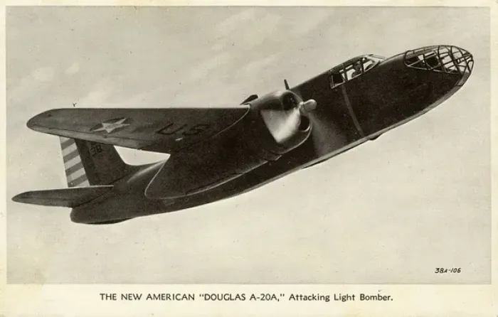 Framed Print : American Douglas A-20A Attacking light bomber Framed Print : American Douglas A-20A Attacking light bomber