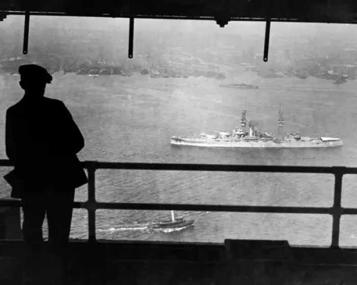 Framed Print : American dreadnought, USS Pennsylvania, New York, USA
