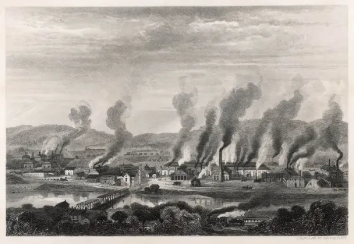 Framed Print : American Factories Framed Print : American Factories