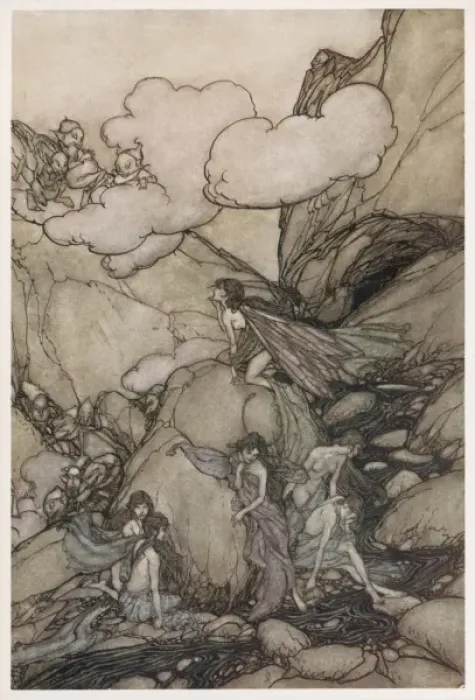 Framed Print : American Fairies Framed Print : American Fairies