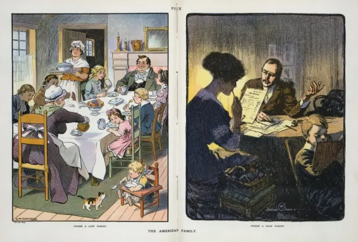 Framed Print : The American family Framed Print : The American family