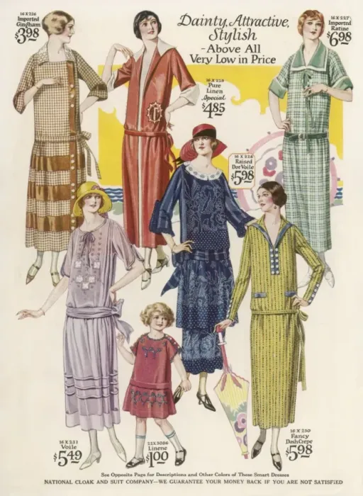 Framed Print : American Fashions 1924 Framed Print : American Fashions 1924