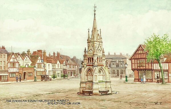 American Fountain, Rother Market, Stratford-upon-Avon