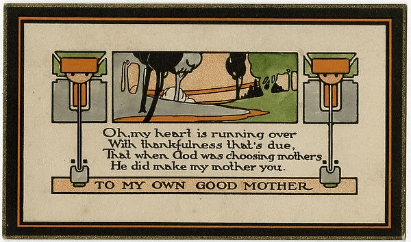 An American Greetings Postcard - To My Own Good Mother