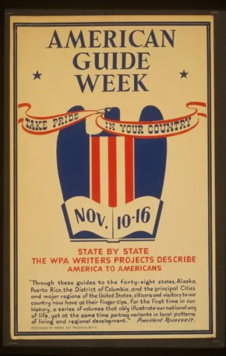 Framed Print : American guide week, Nov. 10-16 Take pride in your country Framed Print : American guide week, Nov. 10-16 Take pride in your country