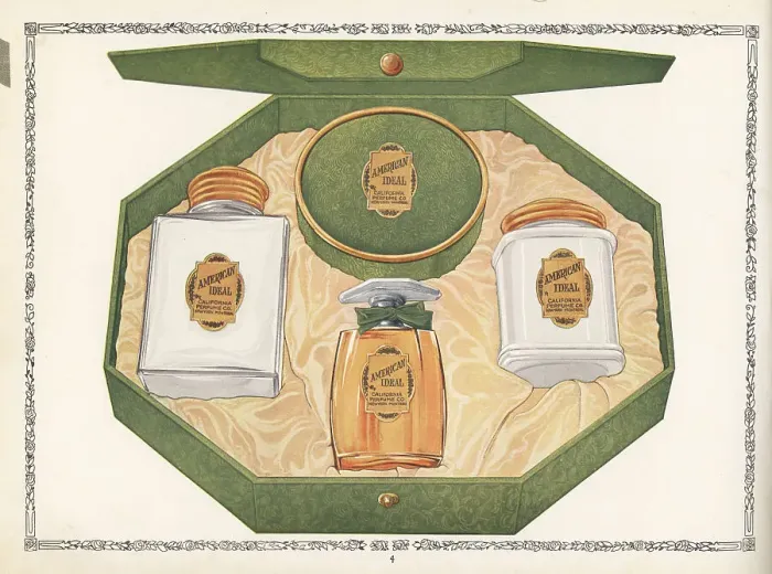 Framed Print : American Ideal brand cosmetics from CPC, 1926 Framed Print : American Ideal brand cosmetics from CPC, 1926