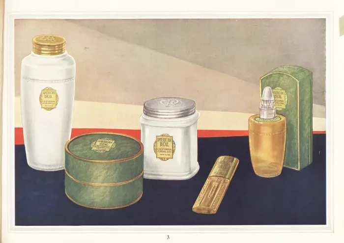 Framed Print : American Ideal brand cosmetics from CPC, 1927 Framed Print : American Ideal brand cosmetics from CPC, 1927