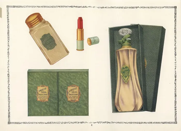 Framed Print : American Ideal brand cosmetics from CPC, 1927 Framed Print : American Ideal brand cosmetics from CPC, 1927