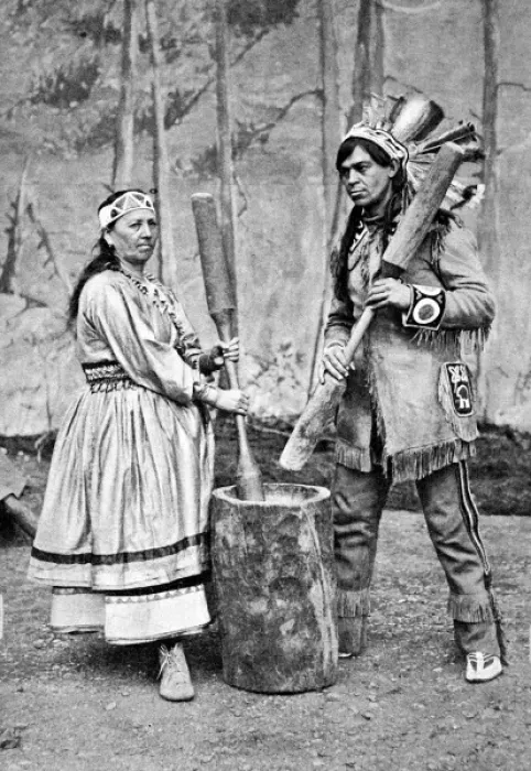 Framed Print : American Indians. The Red Indian on show at Earls Court. M Framed Print : American Indians. The Red Indian on show at Earls Court. M