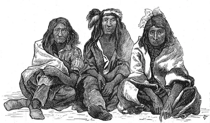 Framed Print : American Indians. The Red River Territory. Red River Indians Framed Print : American Indians. The Red River Territory. Red River Indians