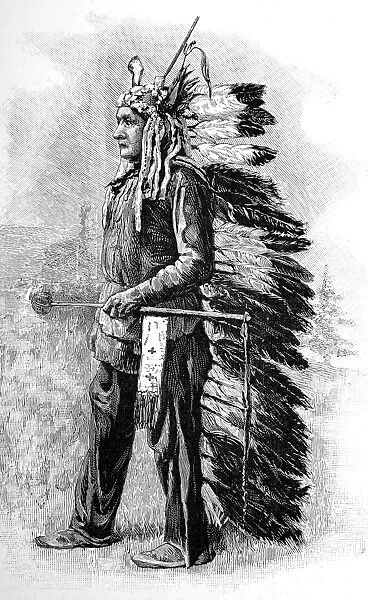 American Indians. Sitting Bull, Sioux Chief