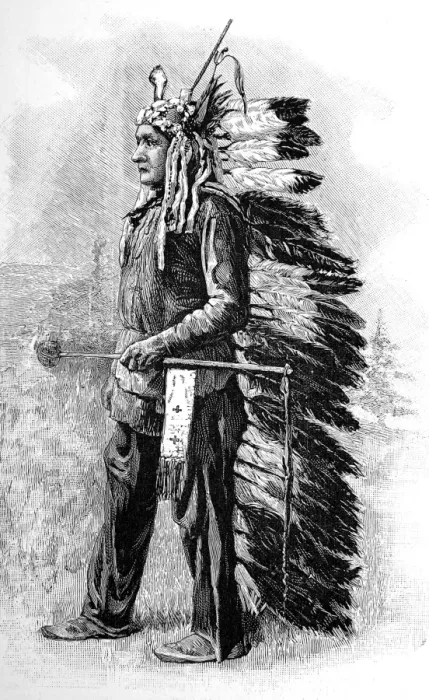Framed Print : American Indians. Sitting Bull, Sioux Chief Framed Print : American Indians. Sitting Bull, Sioux Chief