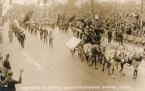American Legion parade, Omaha, Nebraska, USA