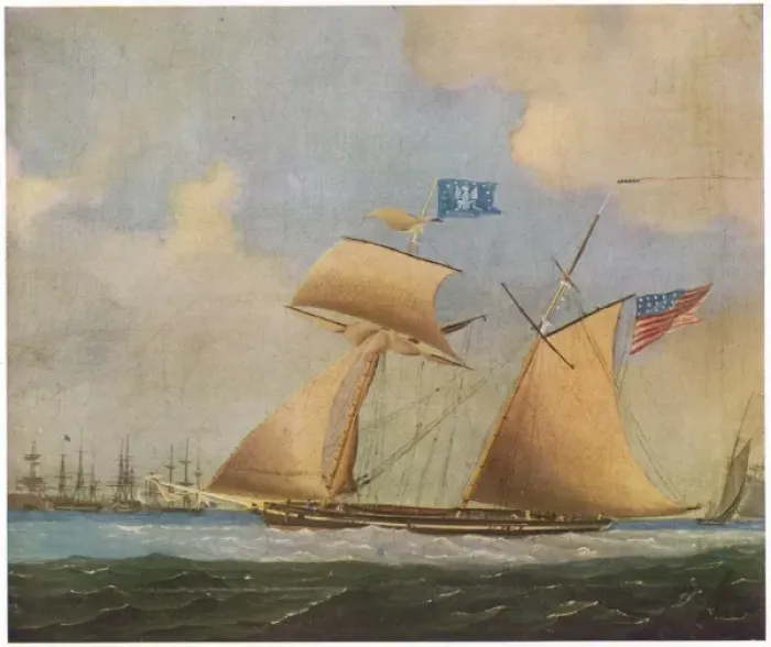 Framed Print : American Privateer Framed Print : American Privateer