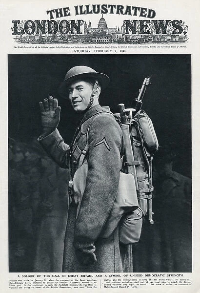 American soldier, World War Two