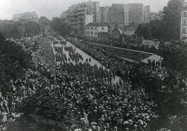 American troops in Paris, WW1