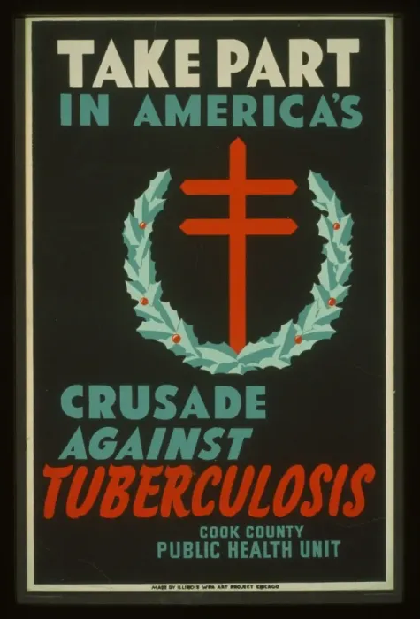 Framed Print : Take part in Americas crusade against tuberculosis Cook Cou Framed Print : Take part in Americas crusade against tuberculosis Cook Cou