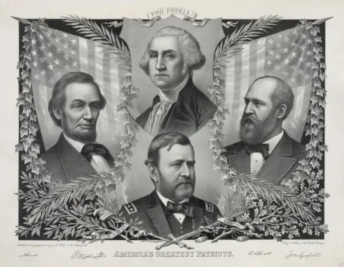 Framed Print : Americas greatest patriots Framed Print : Americas greatest patriots