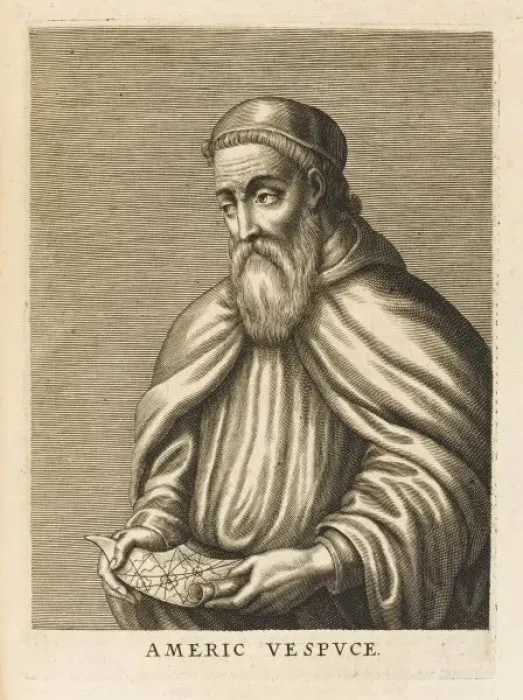 Framed Print : Amerigo Vespucci Framed Print : Amerigo Vespucci