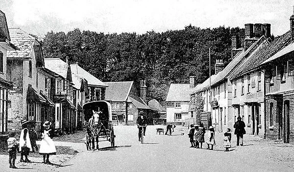 Amesbury Salisbury Street early 1900s