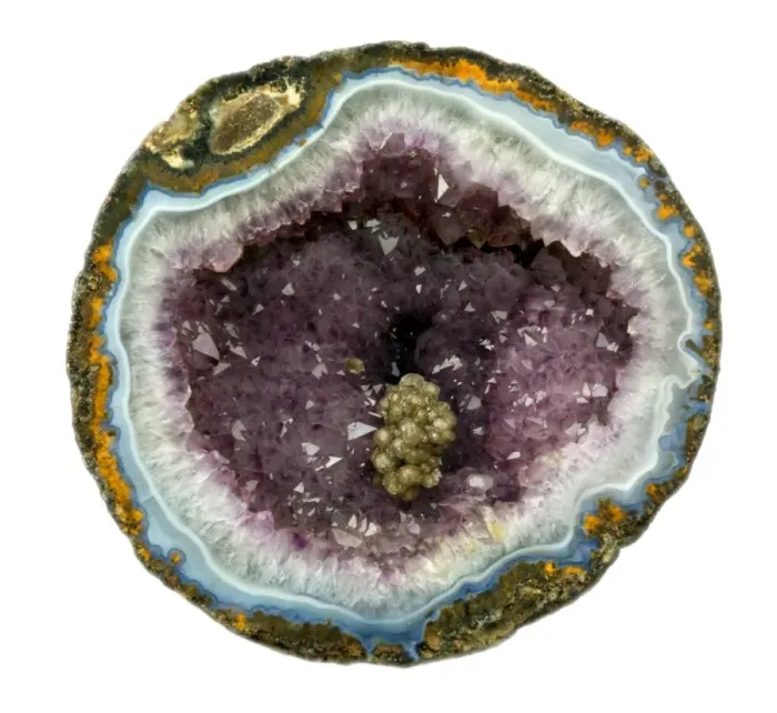Framed Print : Amethyst geode Framed Print : Amethyst geode