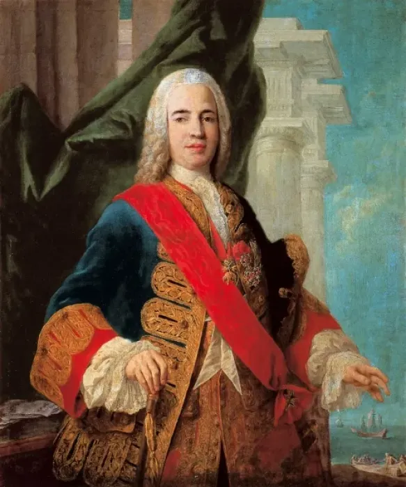 Framed Print : AMICONI, Jacopo (1682-1752)