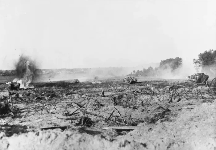 Framed Print : Amiens Offensive 1918 Framed Print : Amiens Offensive 1918