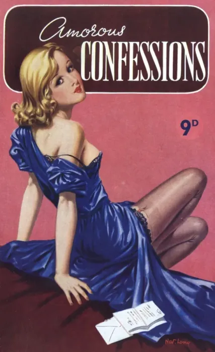 Framed Print : Amorous Confessions front cover Framed Print : Amorous Confessions front cover