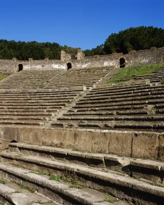 Framed Print : Amphitheater. Pompeii. Italy Framed Print : Amphitheater. Pompeii. Italy