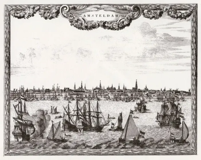 Framed Print : Amsterdam / Allard C1700 Framed Print : Amsterdam / Allard C1700