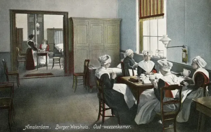 Framed Print : Amsterdam Burger Weeshuis (Orphanage) - Older Orphans Room Framed Print : Amsterdam Burger Weeshuis (Orphanage) - Older Orphans Room