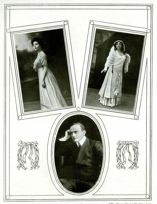 Framed Print : Amy Evans, Edith Evans and Fernando Gianoli-Galletti Framed Print : Amy Evans, Edith Evans and Fernando Gianoli-Galletti