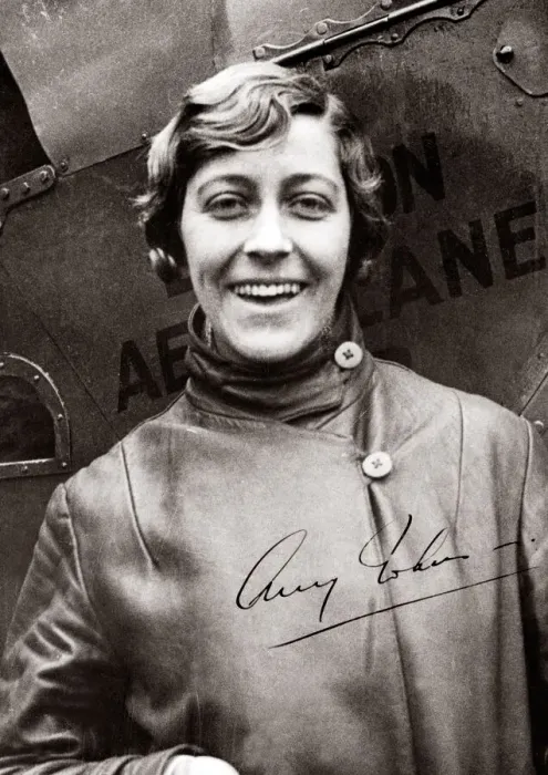 Framed Print : Amy Johnson CBE (1 July 1903 - 5 January 1941) pioneering English aviator Framed Print : Amy Johnson CBE (1 July 1903 - 5 January 1941) pioneering English aviator
