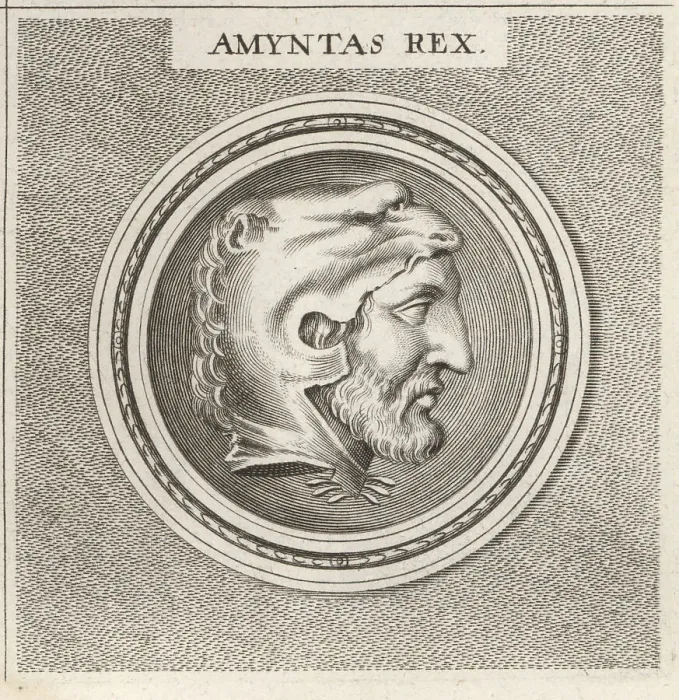 Framed Print : Amyntas III, king of Macedonia, c.394-370 BC Framed Print : Amyntas III, king of Macedonia, c.394-370 BC