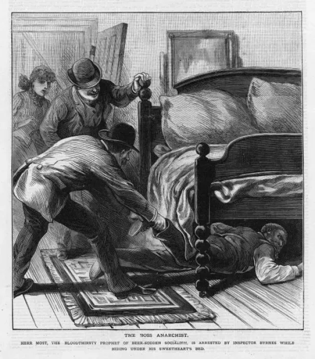 Framed Print : Anarchist Leader, Most Framed Print : Anarchist Leader, Most