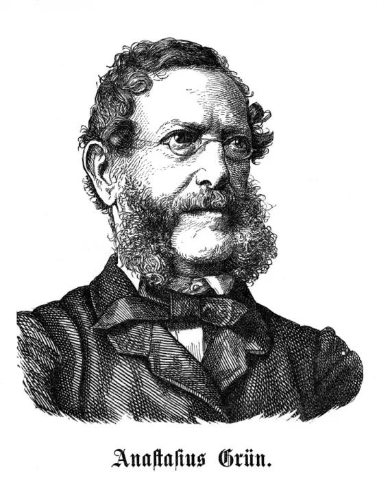 Framed Print : Anastasius Grun - 1 Framed Print : Anastasius Grun - 1