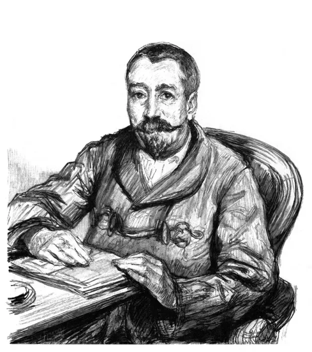 Framed Print : Anatole France Seated Framed Print : Anatole France Seated