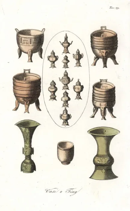 Framed Print : Ancient Chinese vases Framed Print : Ancient Chinese vases