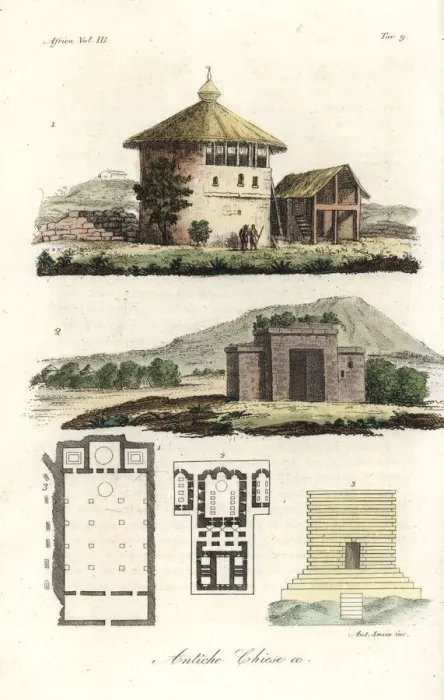 Framed Print : Ancient Christian churches in Abyssinia Framed Print : Ancient Christian churches in Abyssinia