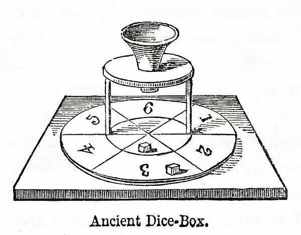Ancient dice-box