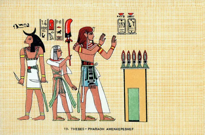 Framed Print : Ancient Egypt - Amun-her-khepeshef Framed Print : Ancient Egypt - Amun-her-khepeshef