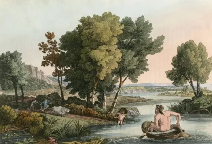 Framed Print : Ancient Fisherfolk Framed Print : Ancient Fisherfolk